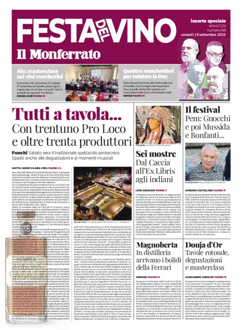 Il Monferrato - Edizione 68 del 19/09/2025